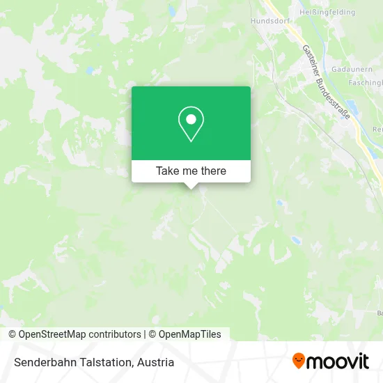 Senderbahn Talstation map
