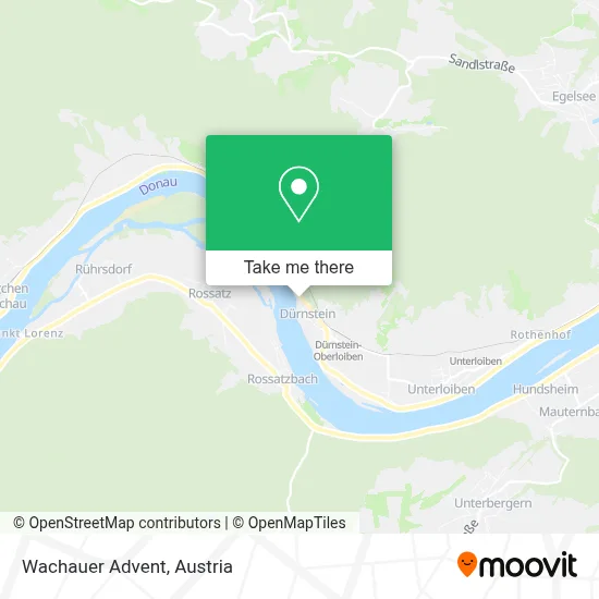 Wachauer Advent map