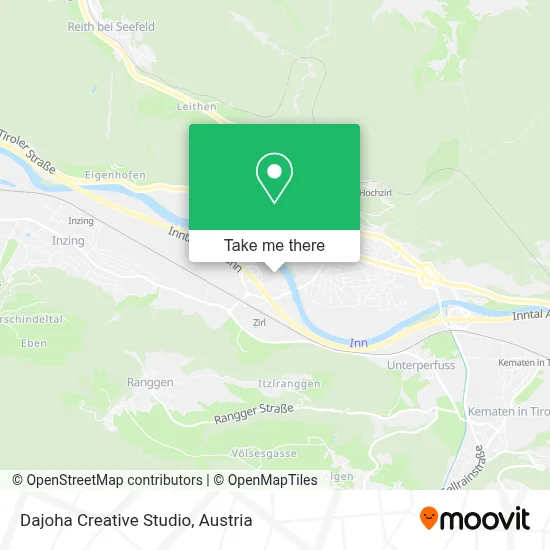 Dajoha Creative Studio map