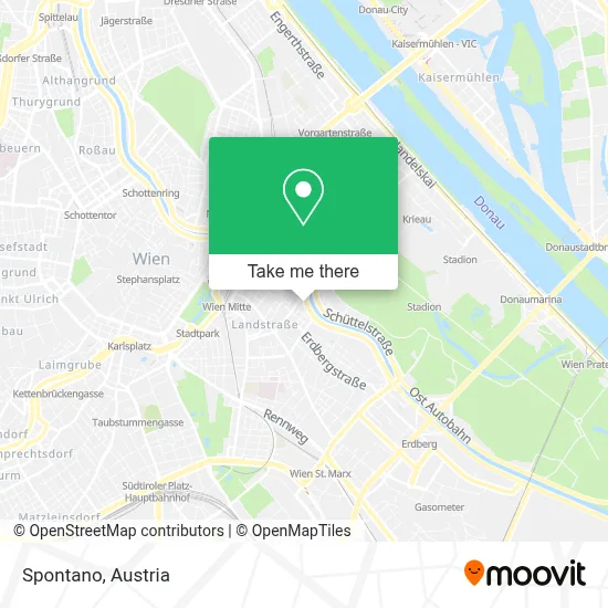 Spontano map