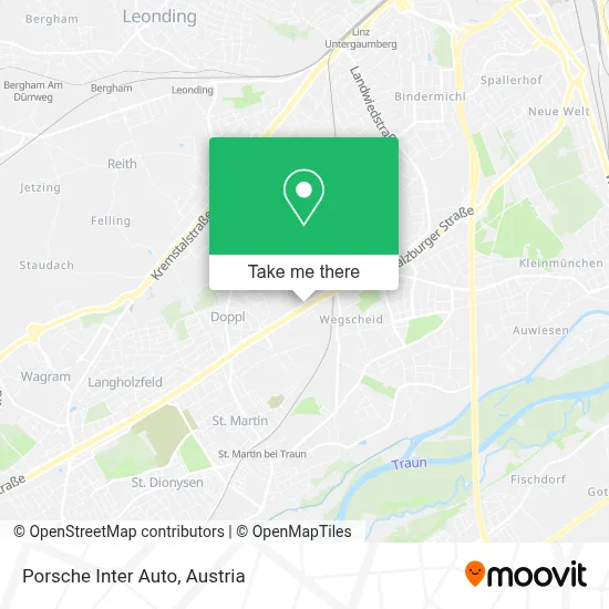 Porsche Inter Auto map