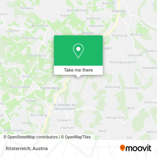 Rösterreich map
