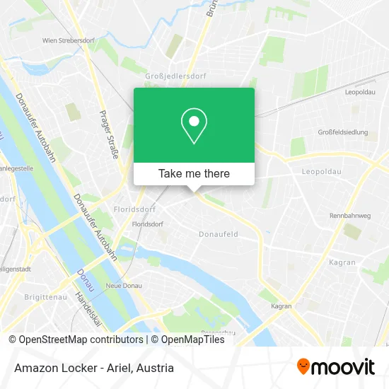 Amazon Locker - Ariel map