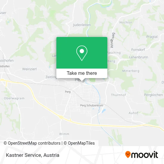 Kastner Service map