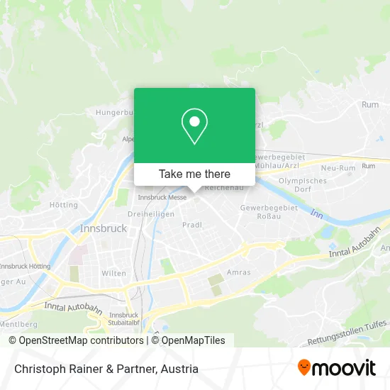 Christoph Rainer & Partner map