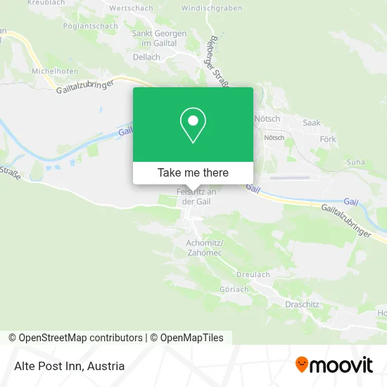 Gasthof Alte Post map