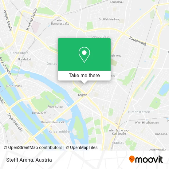 Steffl Arena map