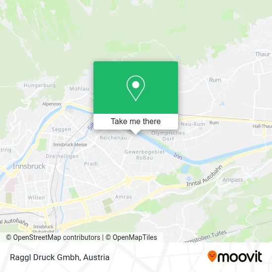 Raggl Druck Gmbh map