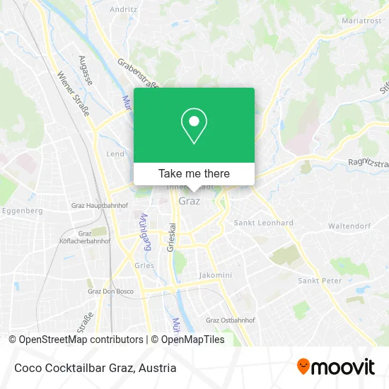 Coco Cocktailbar Graz map