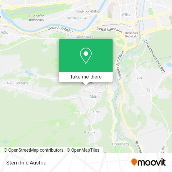 Gasthof Stern map