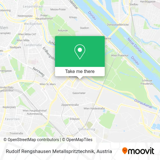 Rudolf Rengshausen Metallspritztechnik map