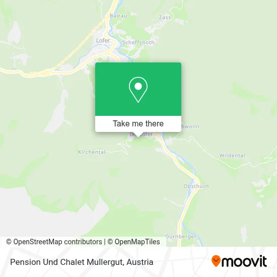 Pension Und Chalet Mullergut map