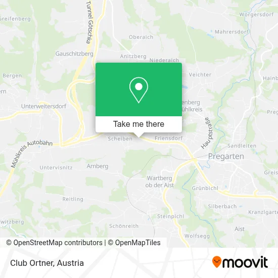 Club Ortner map
