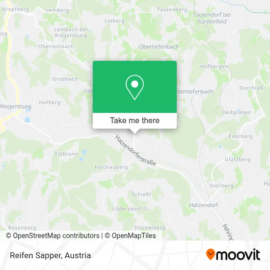 Reifen Sapper map