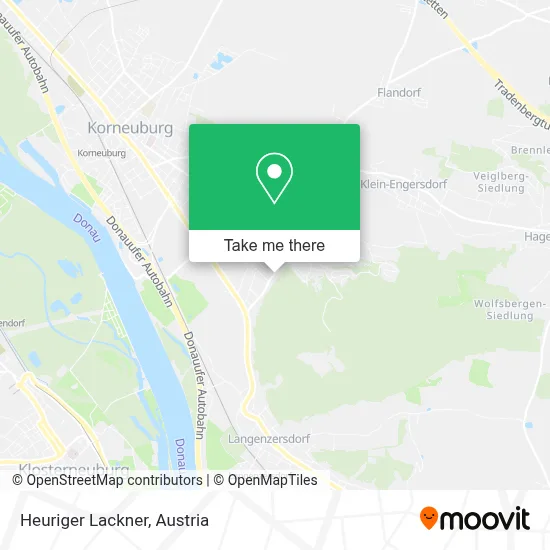 Heuriger Lackner map