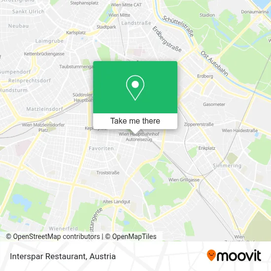 Interspar Restaurant map