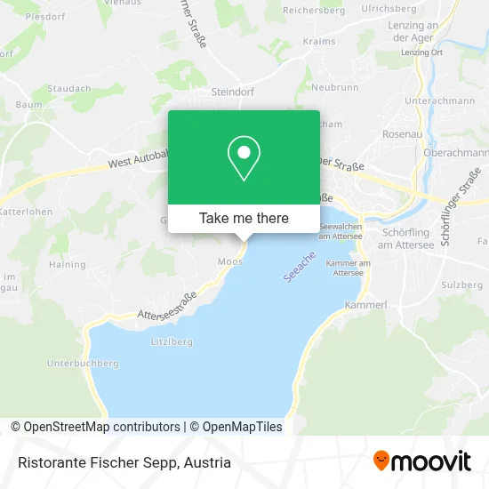 Ristorante Fischer Sepp map