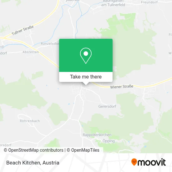 Beach Kitchen map