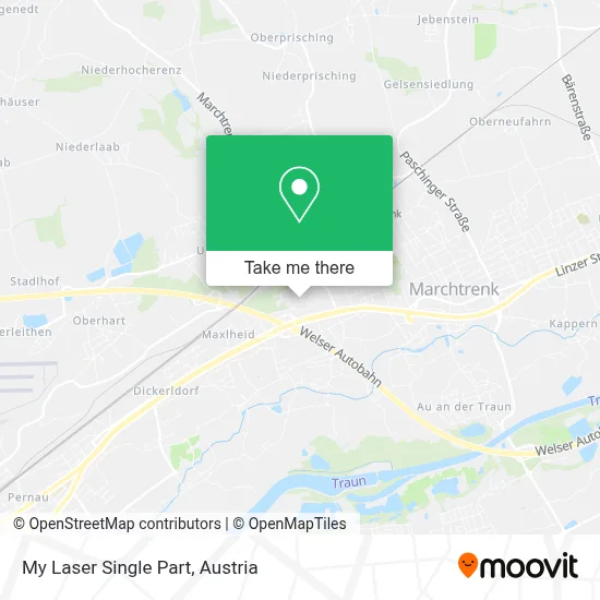 My Laser Single Part map