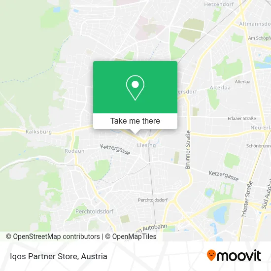 Iqos Partner Store map