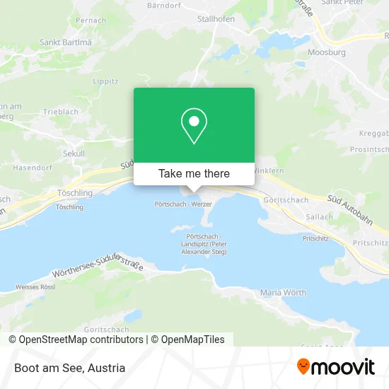 Boot am See map
