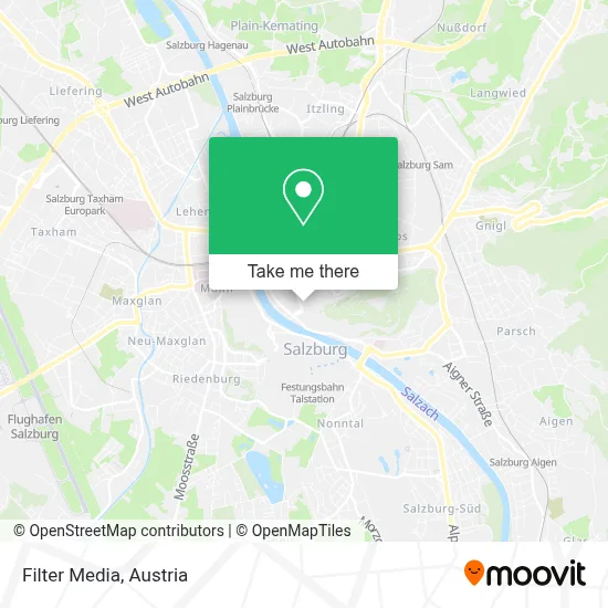 Filter Media map