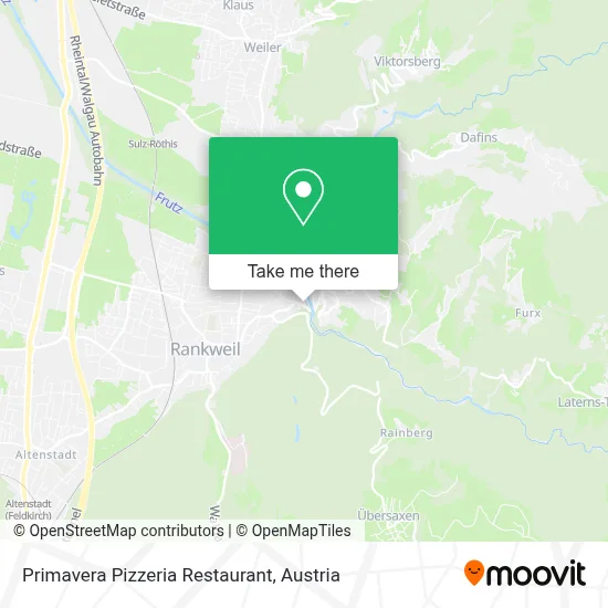 Ristorante Pizzeria Primavera map