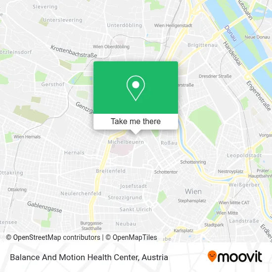 Balance And Motion Health Center map