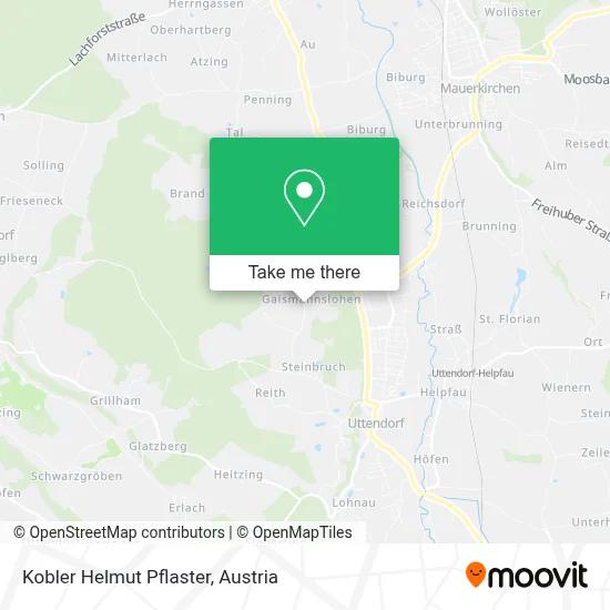 Kobler Helmut Pflaster map