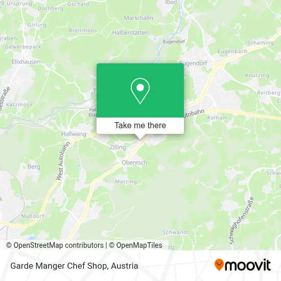 Garde Manger Chef Shop map