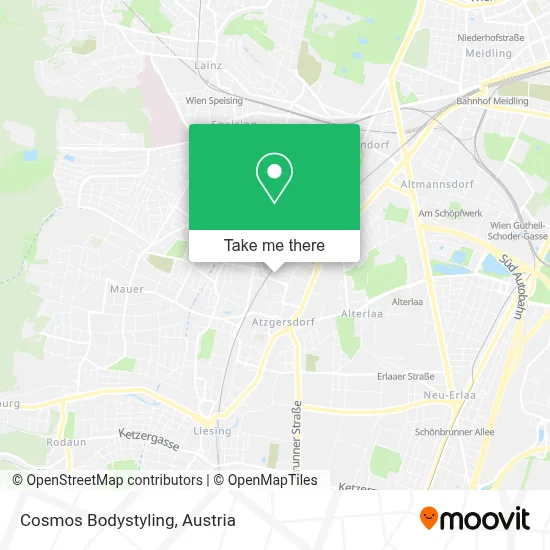 Cosmos Bodystyling map