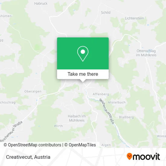 Creativecut map
