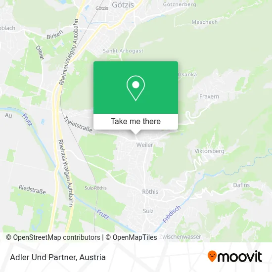 Adler Und Partner map