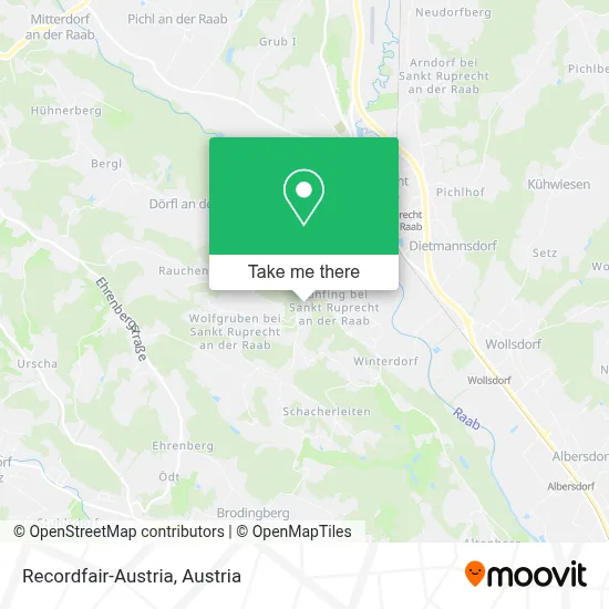 Recordfair-Austria map