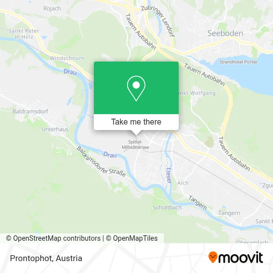 Prontophot map