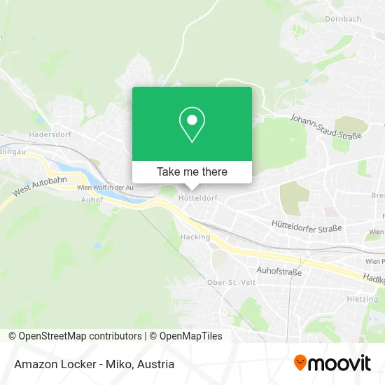 Amazon Locker - Miko map