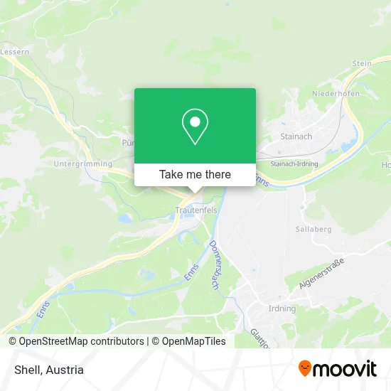 Shell map