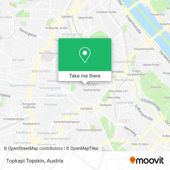 Topkapi Topskin map