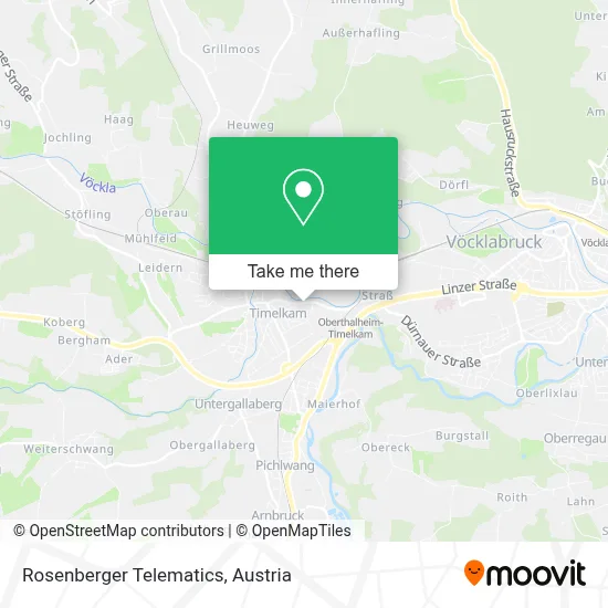 Rosenberger Telematics map