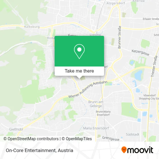 On-Core Entertainment map