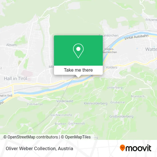 Oliver Weber Collection map