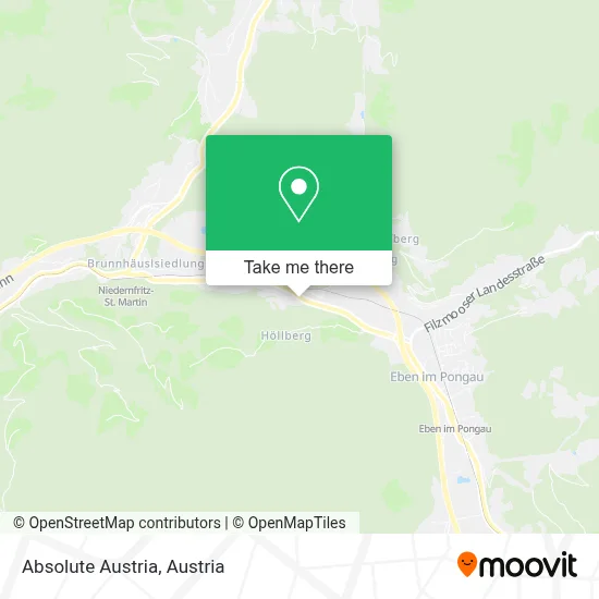 Absolute Austria map