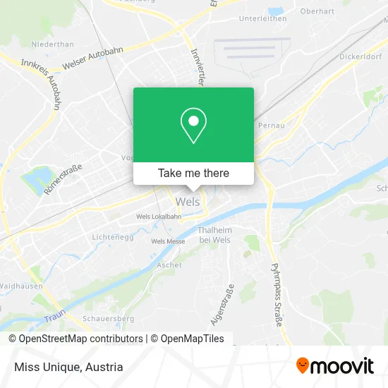 Miss Unique map