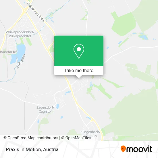 Praxis In Motion map