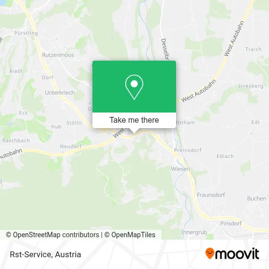 Rst-Service map