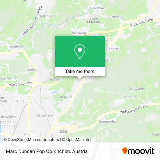 Marc Duncan Pop Up Kitchen map