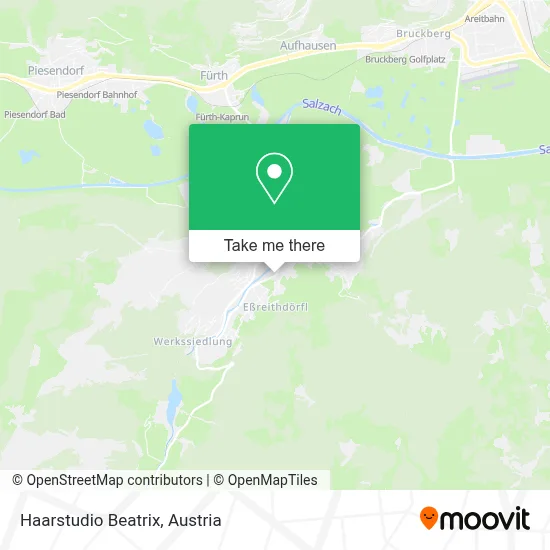 Haarstudio Beatrix map