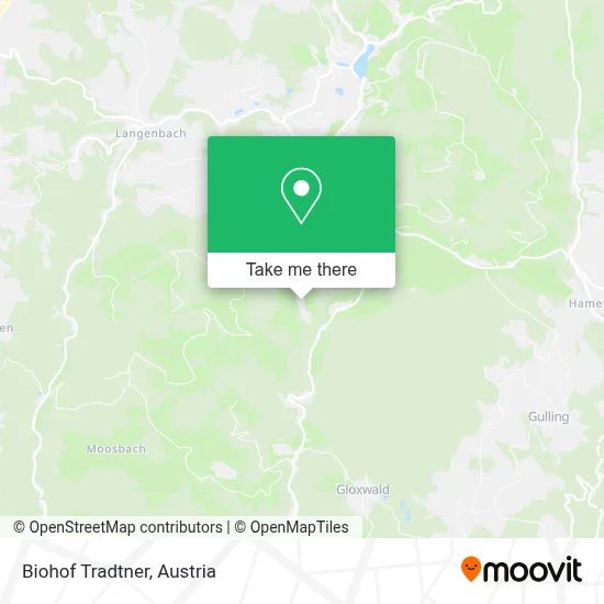 Biohof Tradtner map