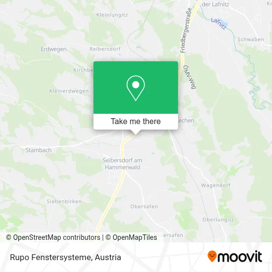 Rupo Fenstersysteme map