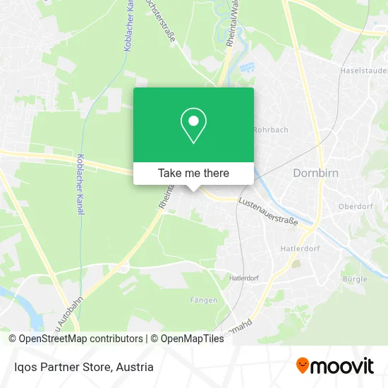 Iqos Partner Store map
